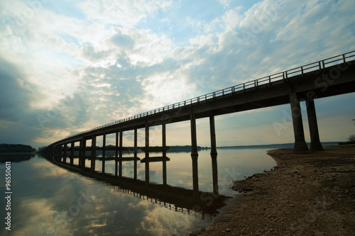 Large road bridge