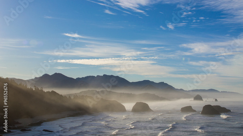 Sunrise over Cannon Beach, Oregon