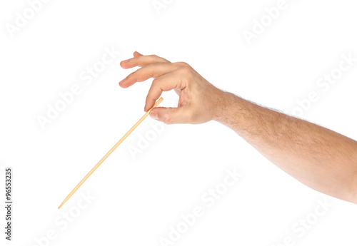 Music conductor hand