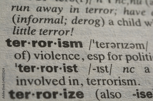 Definition of the world terrorism