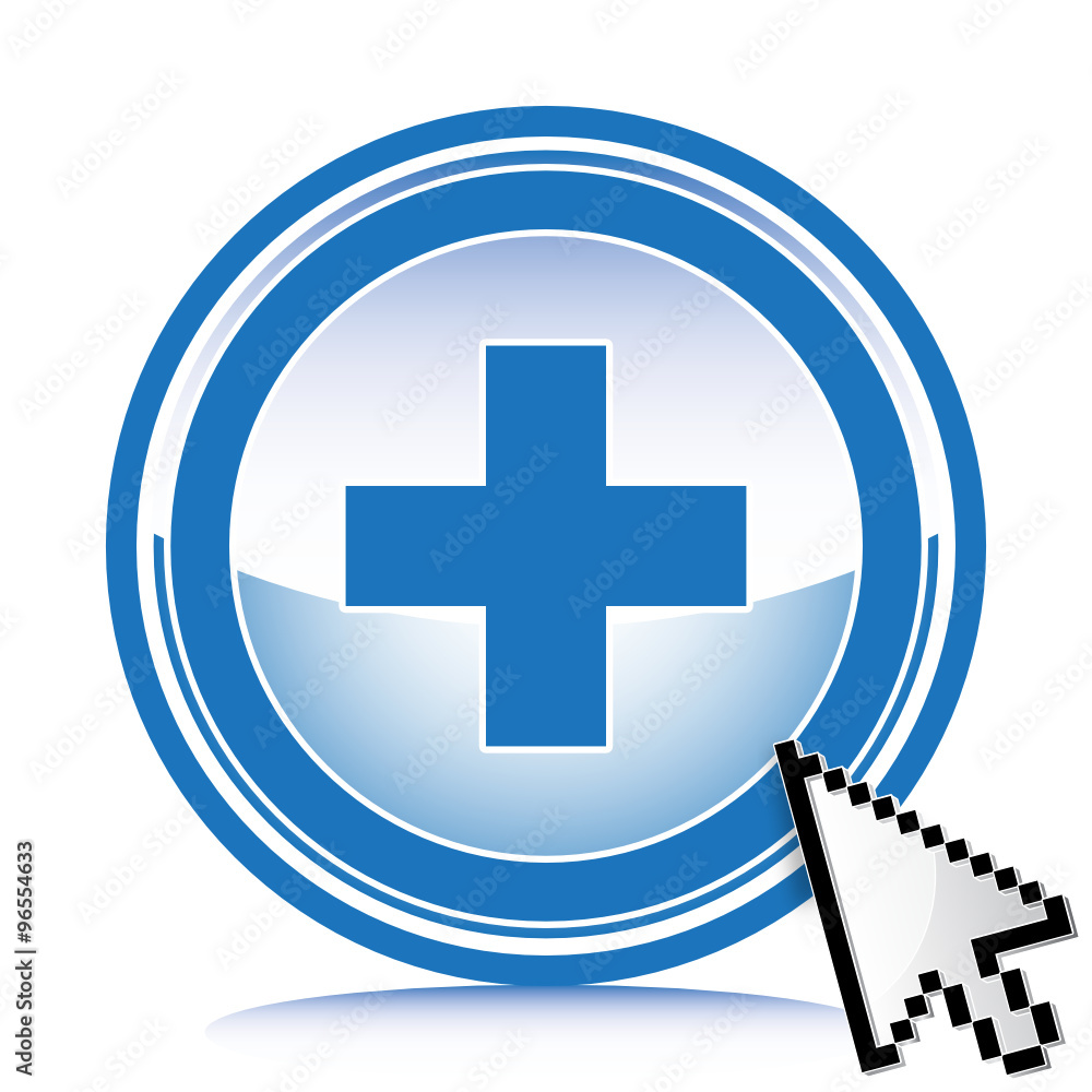 Obraz premium cross icon