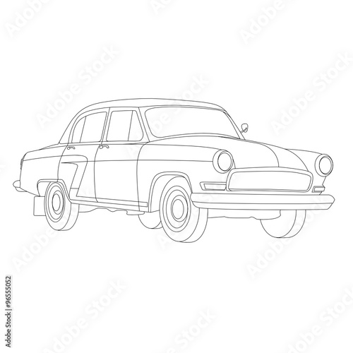 coloring pages for kids car