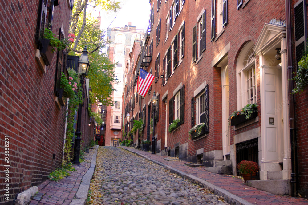 Beacon Hill, Boston..