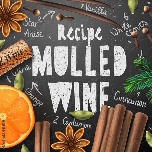 Christmas drink mulled wine