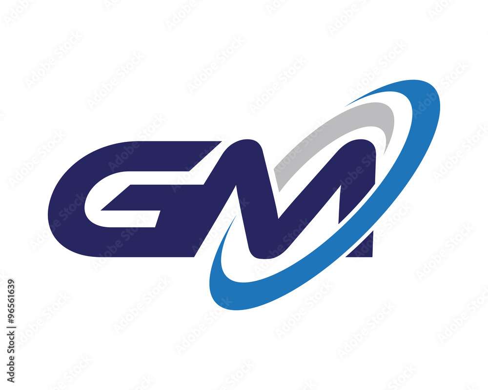 Professional Artistic Monogram Swoosh Letter GM Logo Design Stock Vector -  Illustration of logotype, element: 149397360