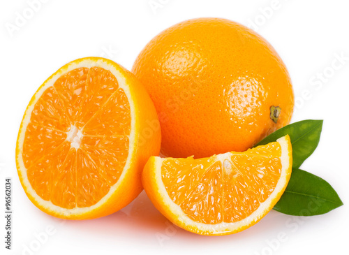 Fresh orange Fototapet