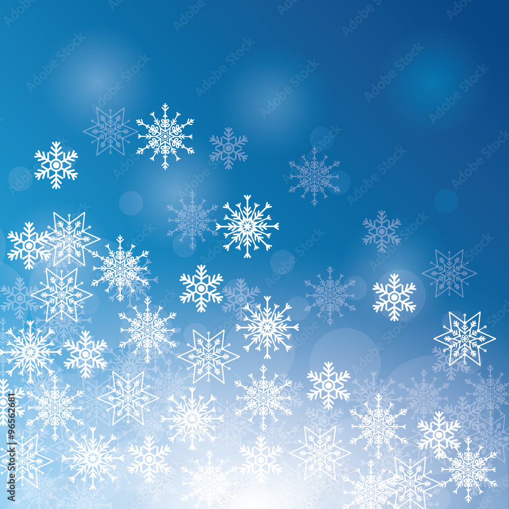 Winter snow or snowflake Winter snow or snowflake