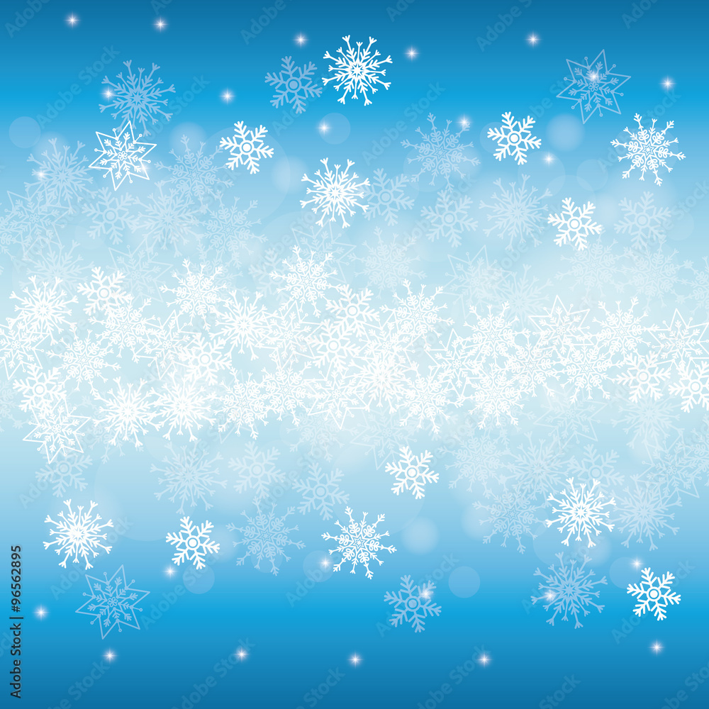 Winter snow or snowflake Winter snow or snowflake