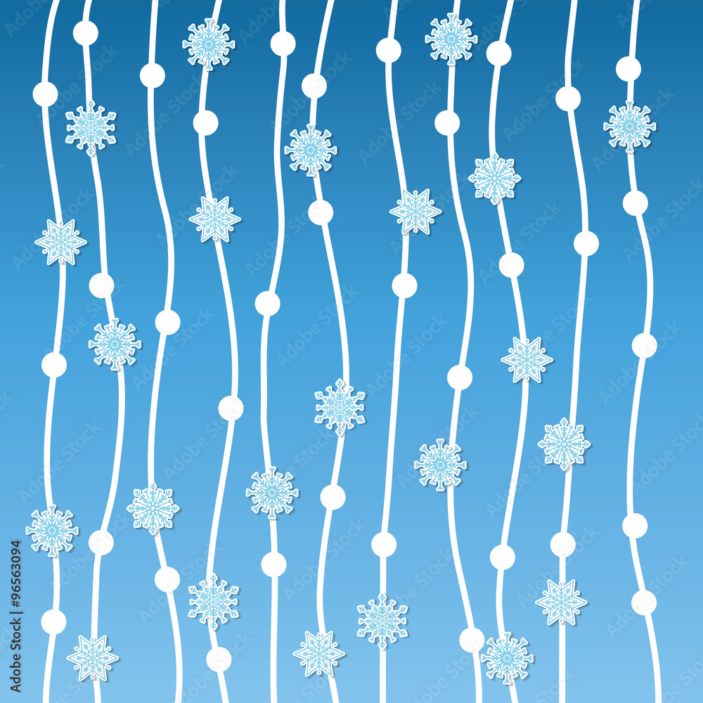Winter snow or snowflake Winter snow or snowflake