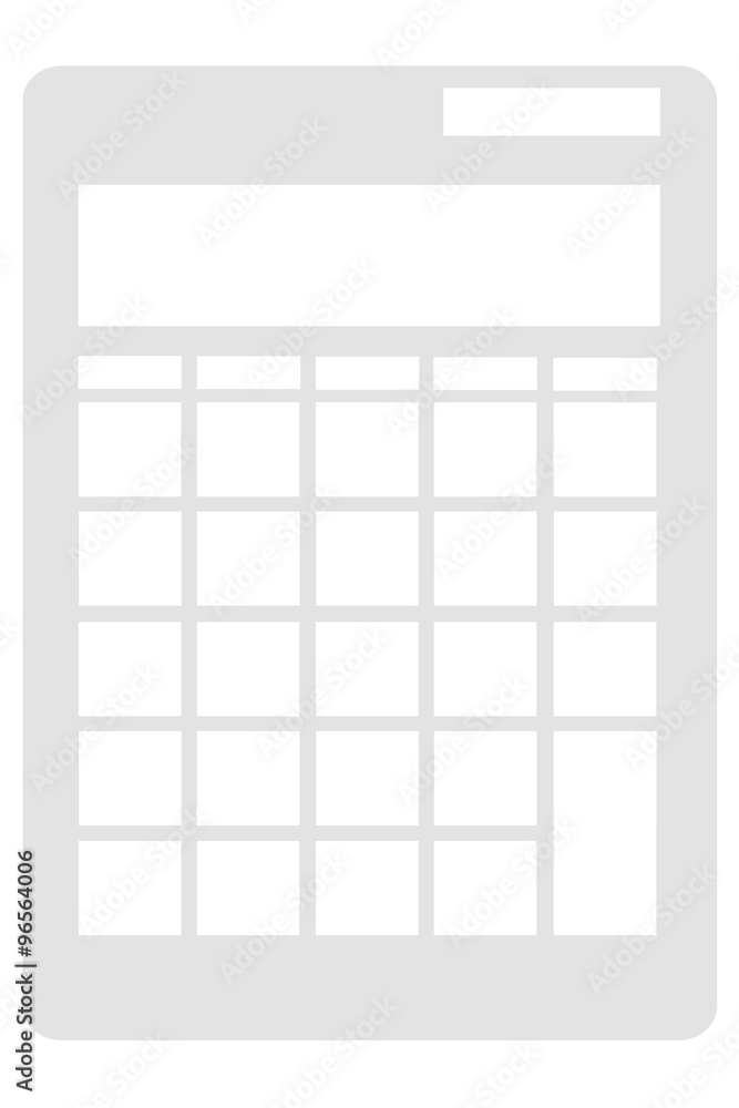 電卓のイラスト Stock Illustration Adobe Stock
