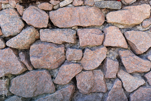 Background of empty stone wall