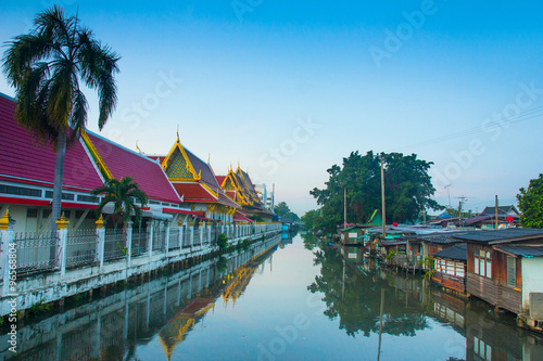 river temple thailand