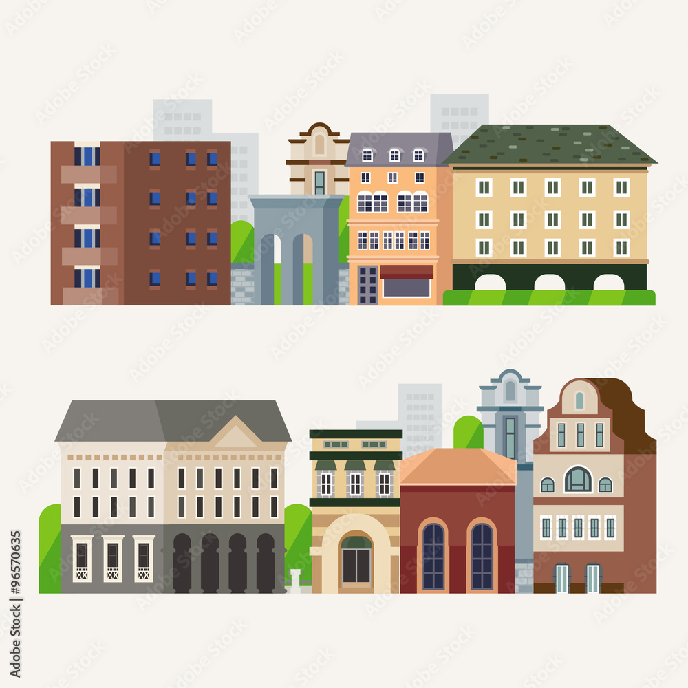 Fototapeta premium Town
