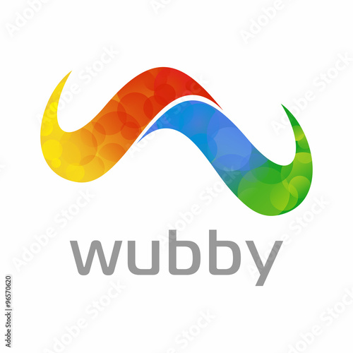 modern W Initial logo icon