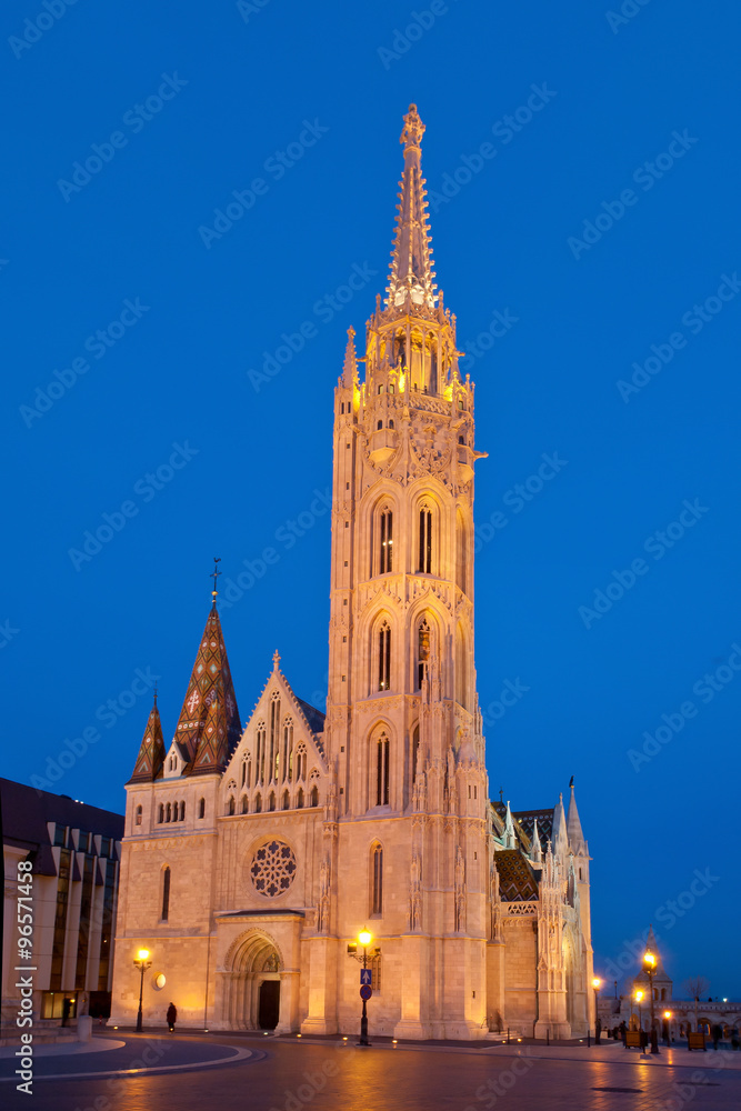 Matthias Church - popular tourist destination in Budapest