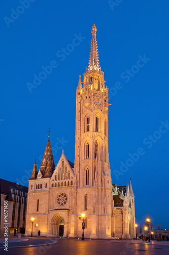 Matthias Church - popular tourist destination in Budapest