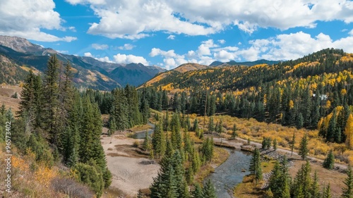 Uncompahgre National Forest Nice Sunny Day Fall Foliage 4k Raw Timelapse UHD photo