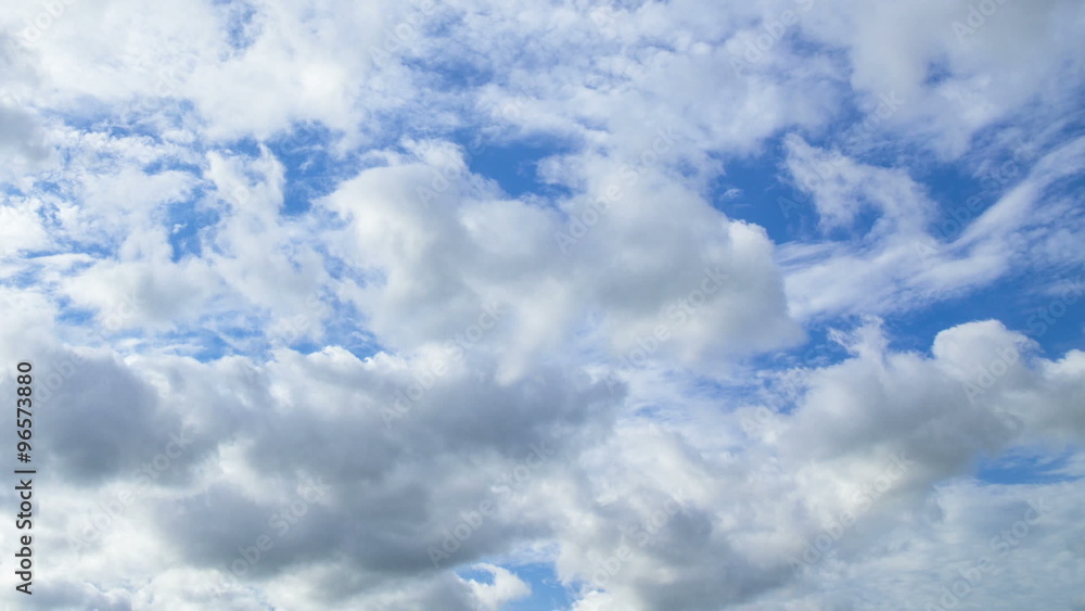 Clouds soar across the screen. Time lapse Clouds soar across the screen. Time lapse
