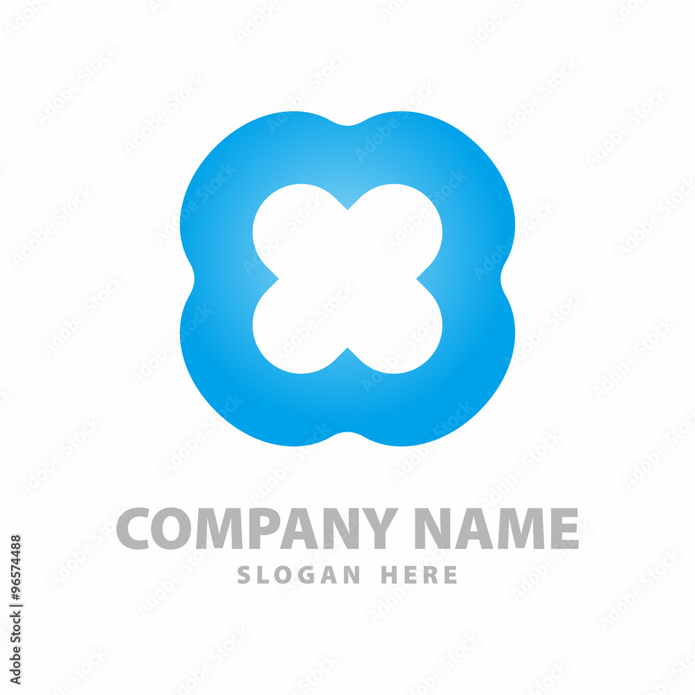Initial X Cloud Logo icon Initial X Cloud Logo icon