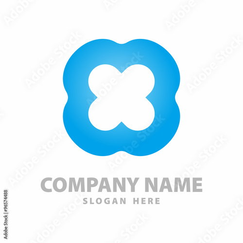 Initial X Cloud Logo icon