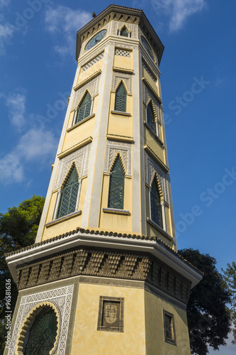 Moorish style clock tower of Guayaquil, Ecuador