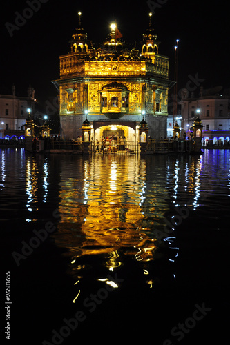 Złota Świątynia, Amristar, Indie photo
