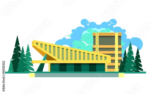 sports center building