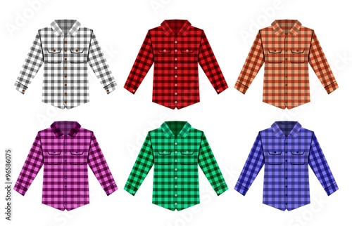 Lumberjack check shirt lumberjack old fashion patterns