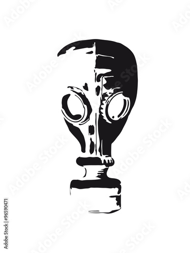 Εκτύπωση καμβά Breaking gasmaske Cook Mochen meth crystal bad Heisenberg hat drugs