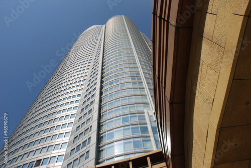Konstfotografi Mori Tower in Roppongi,  contemporary architecture - Tokyo, Japan