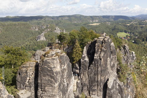 Natural Park Bastei. Saxony. Germany. © aphonua