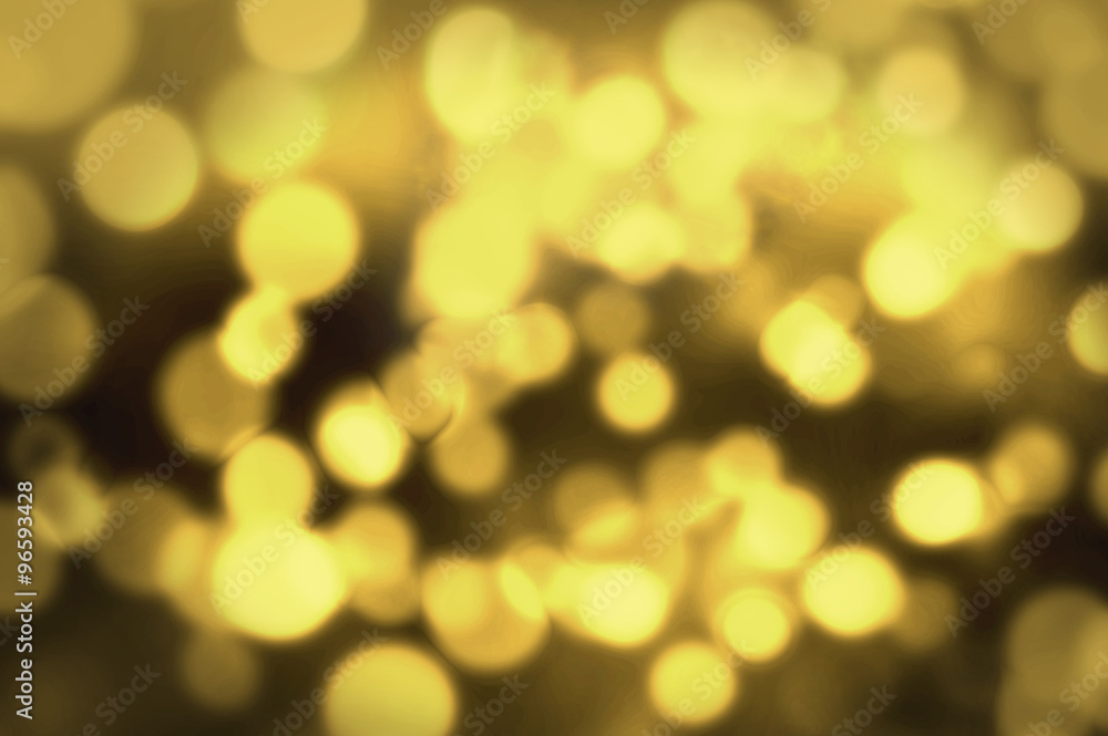 Abstract gold circular bokeh background Abstract gold circular bokeh background