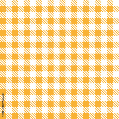 Orange table cloth squares stylish background design