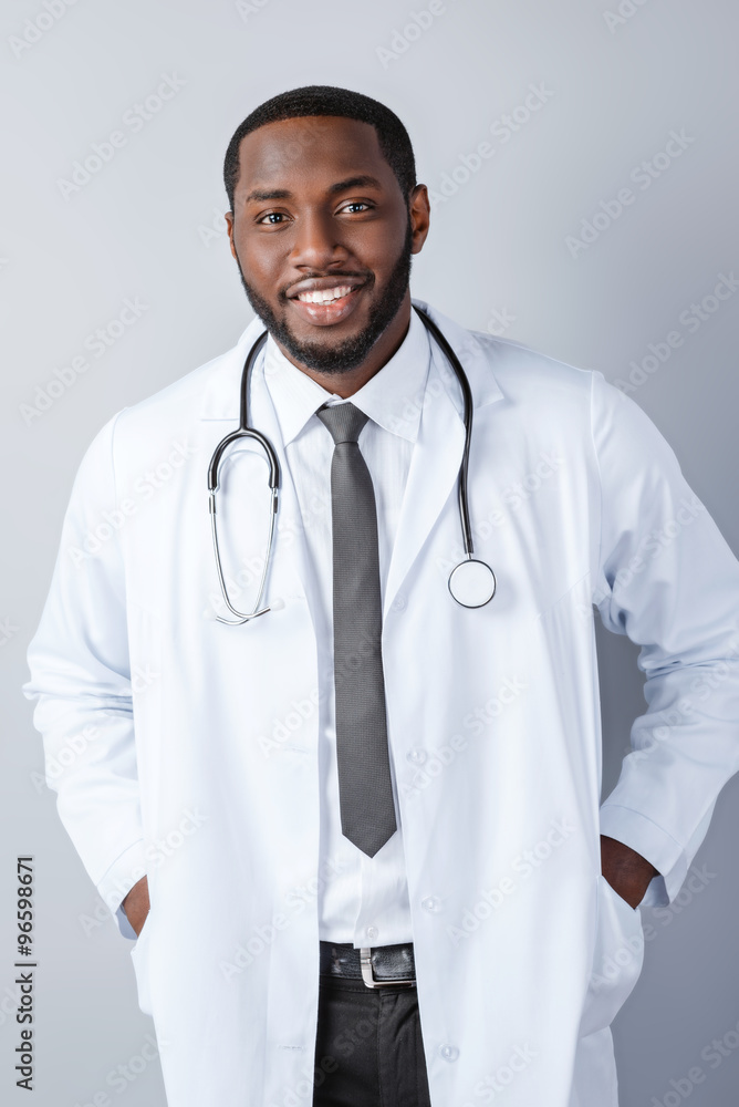 Concept for afro american doctor Concept for afro american doctor