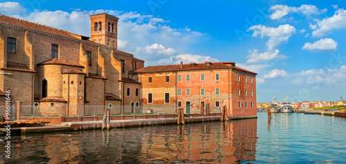 Venetian castle in Chioggia, Venice, Italy