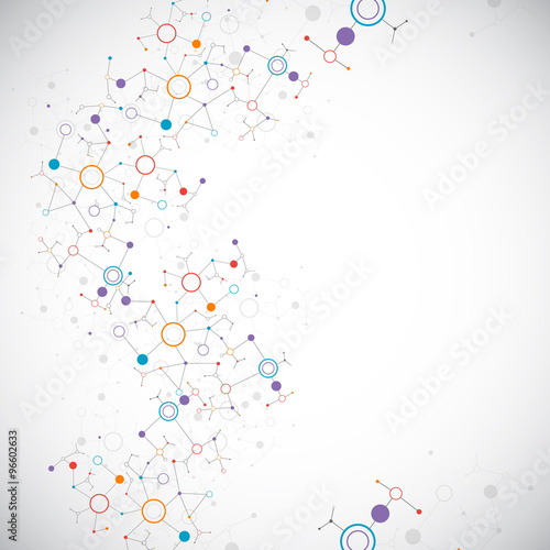 Abstract geometric vector background.