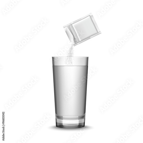 Medicine And Glass Illustration 