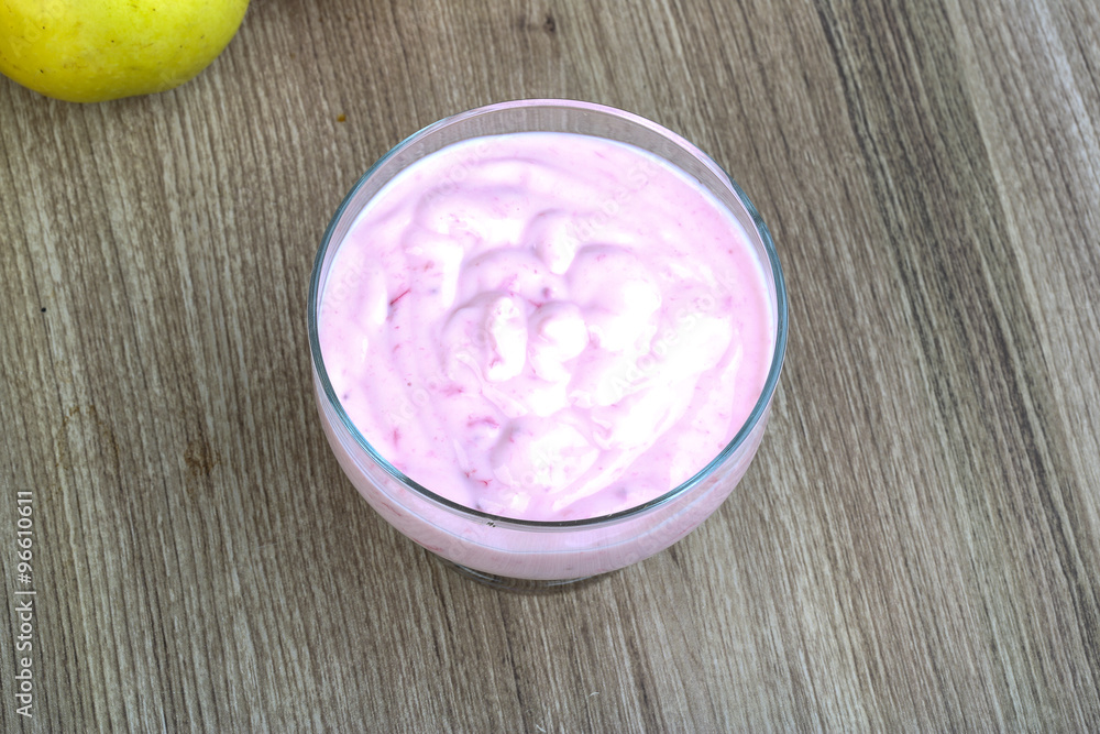 Srawberry yoghurt Srawberry yoghurt
