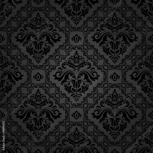 Damask Seamless Vector Pattern