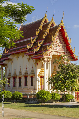 Wallpaper Mural Buddhist temple in Thailand - (Ubosot) Torontodigital.ca