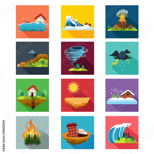 Natural Disaster Icons