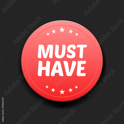 Must Have Round Label