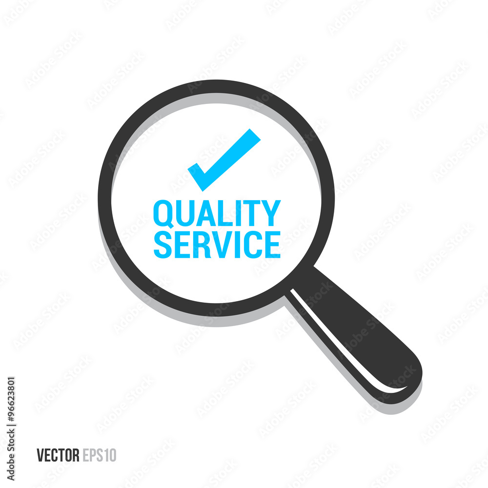 Quality Service Magnifying Glass Quality Service Magnifying Glass