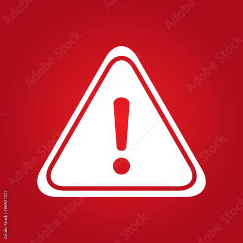 exclamation danger sign