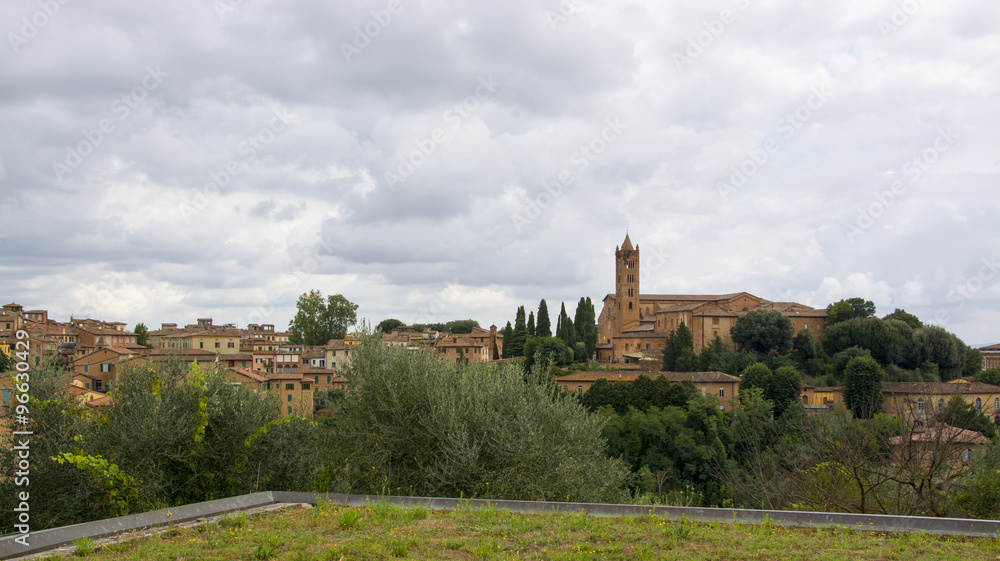 Siena vista dalle colline