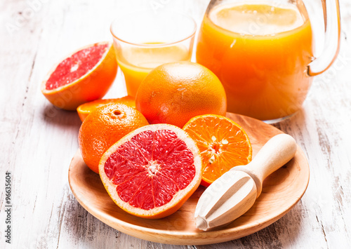 The citrus juice