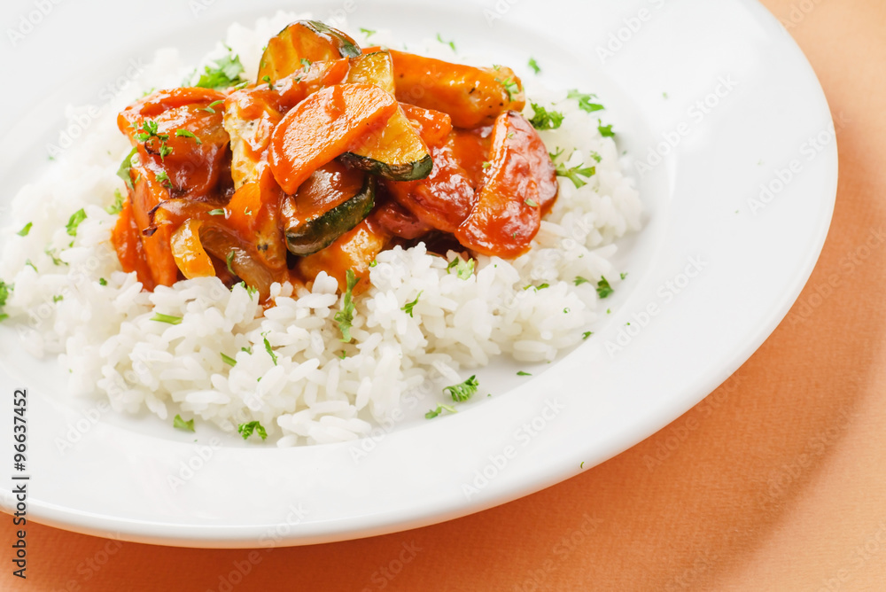 rice with meat rice with meat