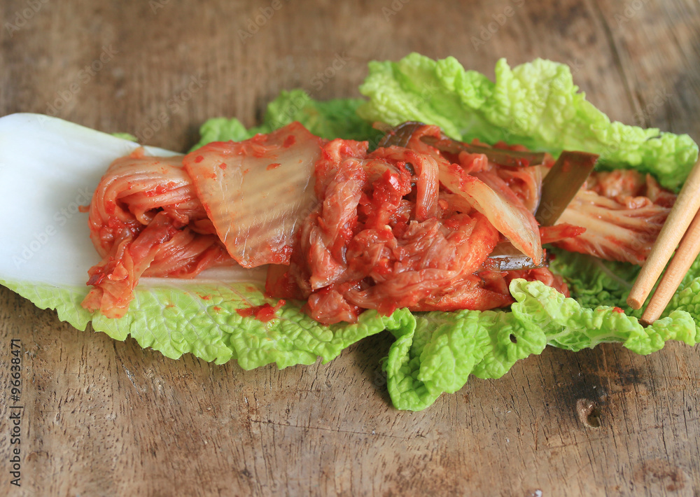 Kimchi cabbage - korean food