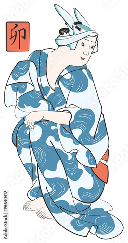 歌川国芳 道外 見富利十二志のイメージイラスト