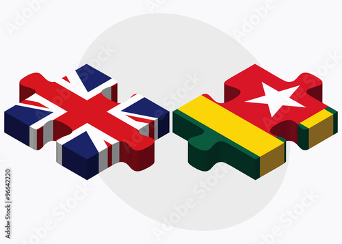 Switzerland and Togo Flags